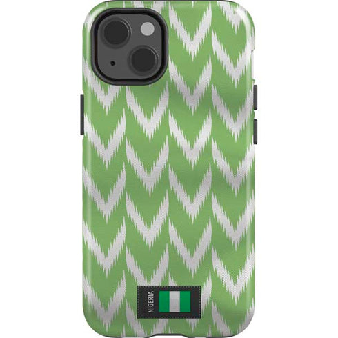 Nigeria Soccer Flag iPhone 14 Impact Case